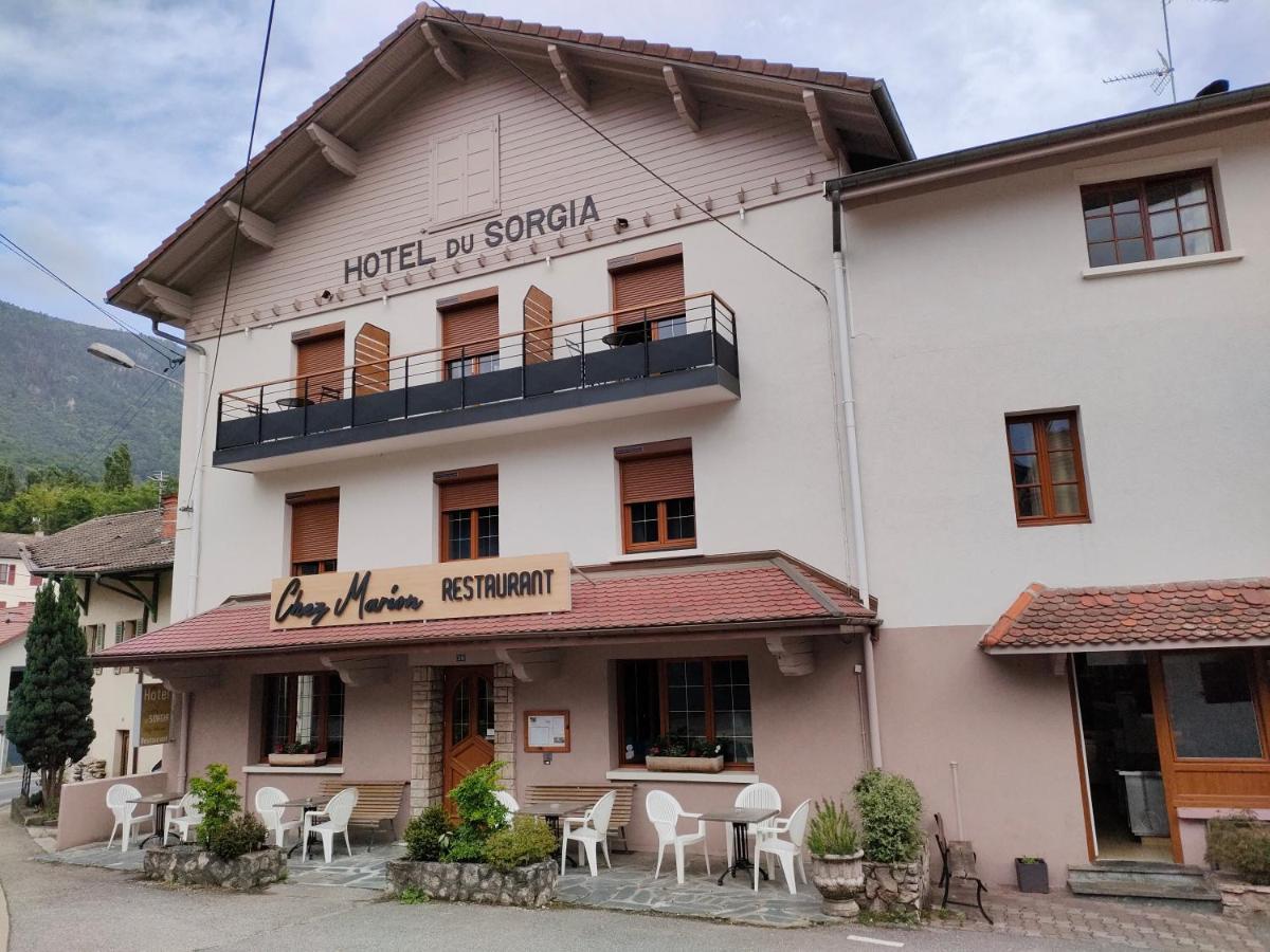 Hotel-Restaurant Le Sorgia بيليغارد-سور-فالسيرين المظهر الخارجي الصورة