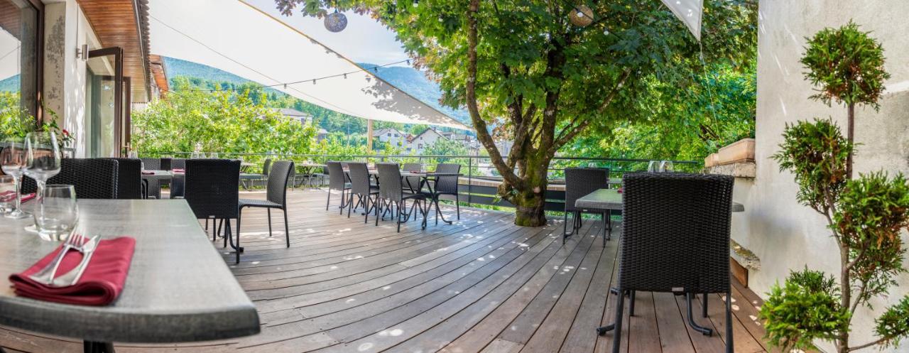 Hotel-Restaurant Le Sorgia بيليغارد-سور-فالسيرين المظهر الخارجي الصورة